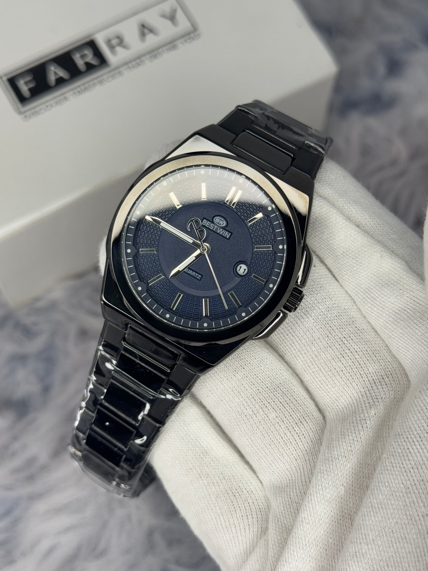 BESTWIN STEEL DATE WATCH