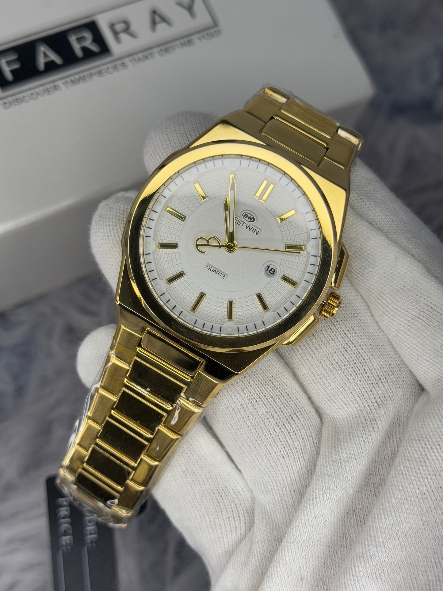 BESTWIN STEEL DATE WATCH