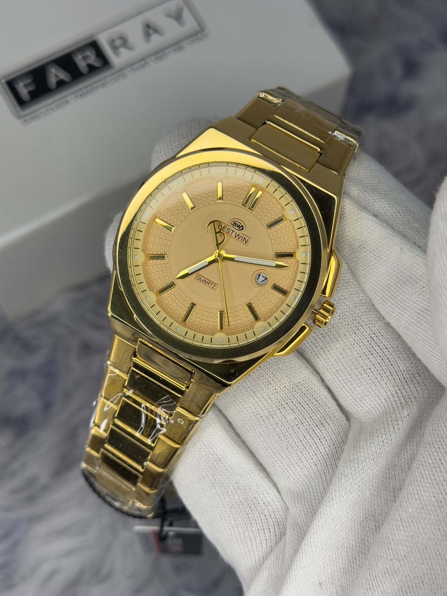 BESTWIN STEEL DATE WATCH