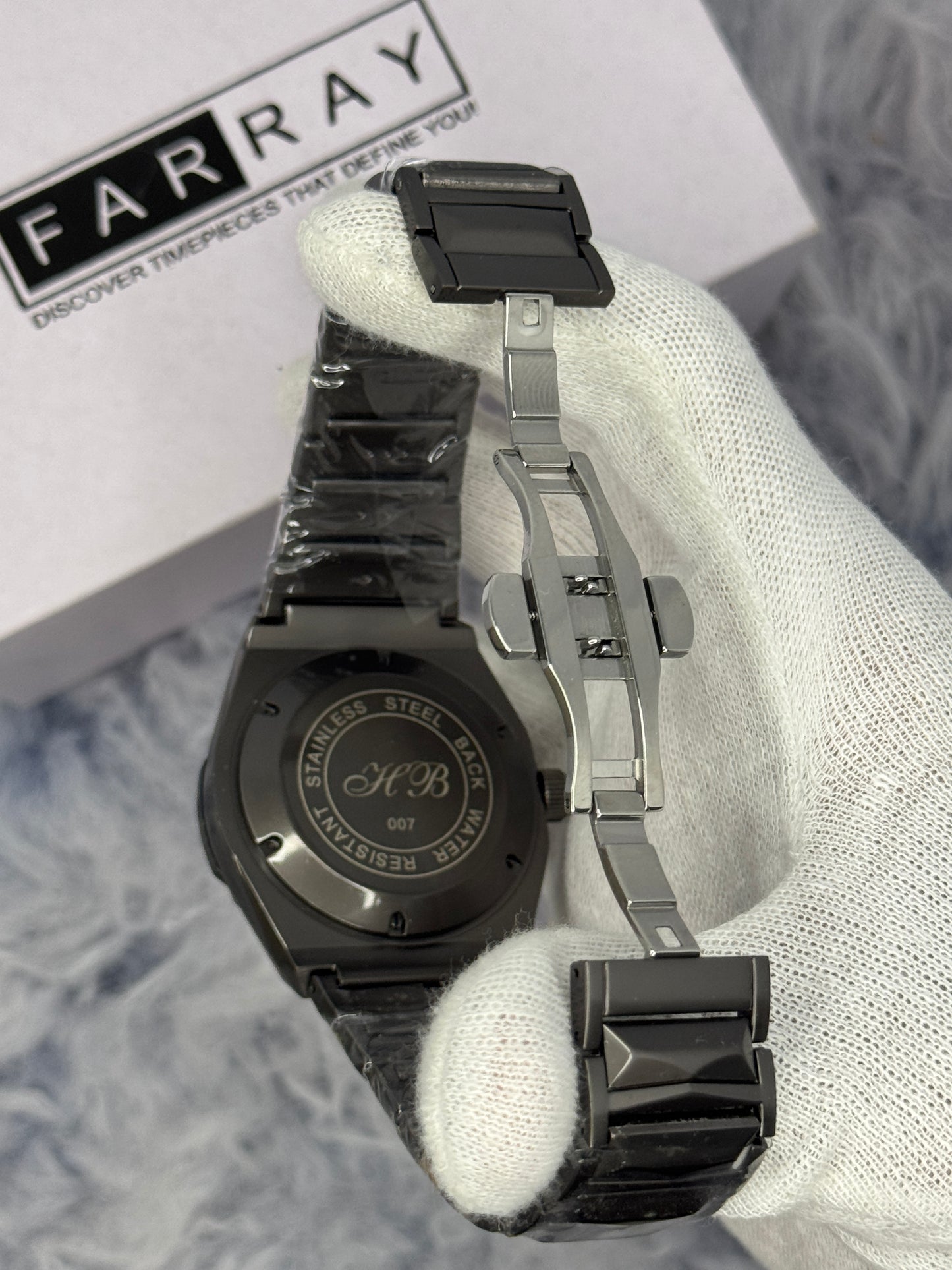 Hublot Diamond Cut Skeleton Watch