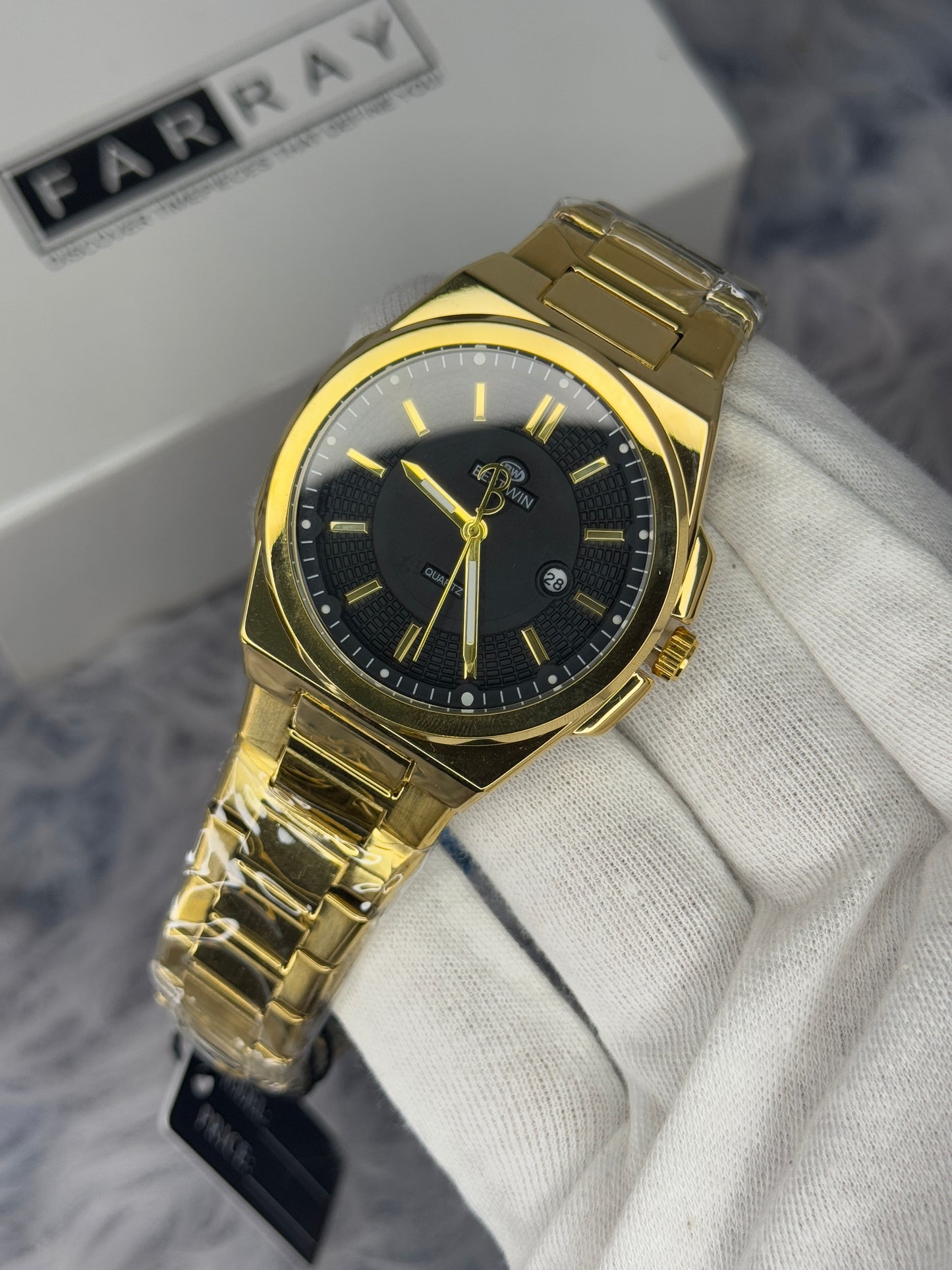 BESTWIN STEEL DATE WATCH