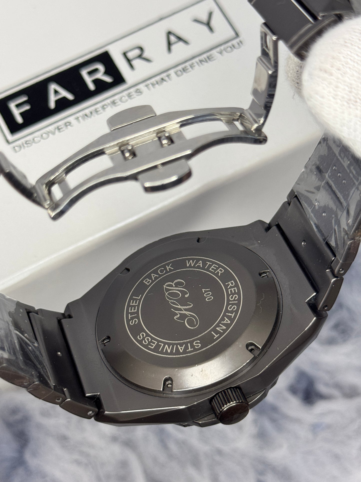 Hublot Plain Diamond Cut Watch