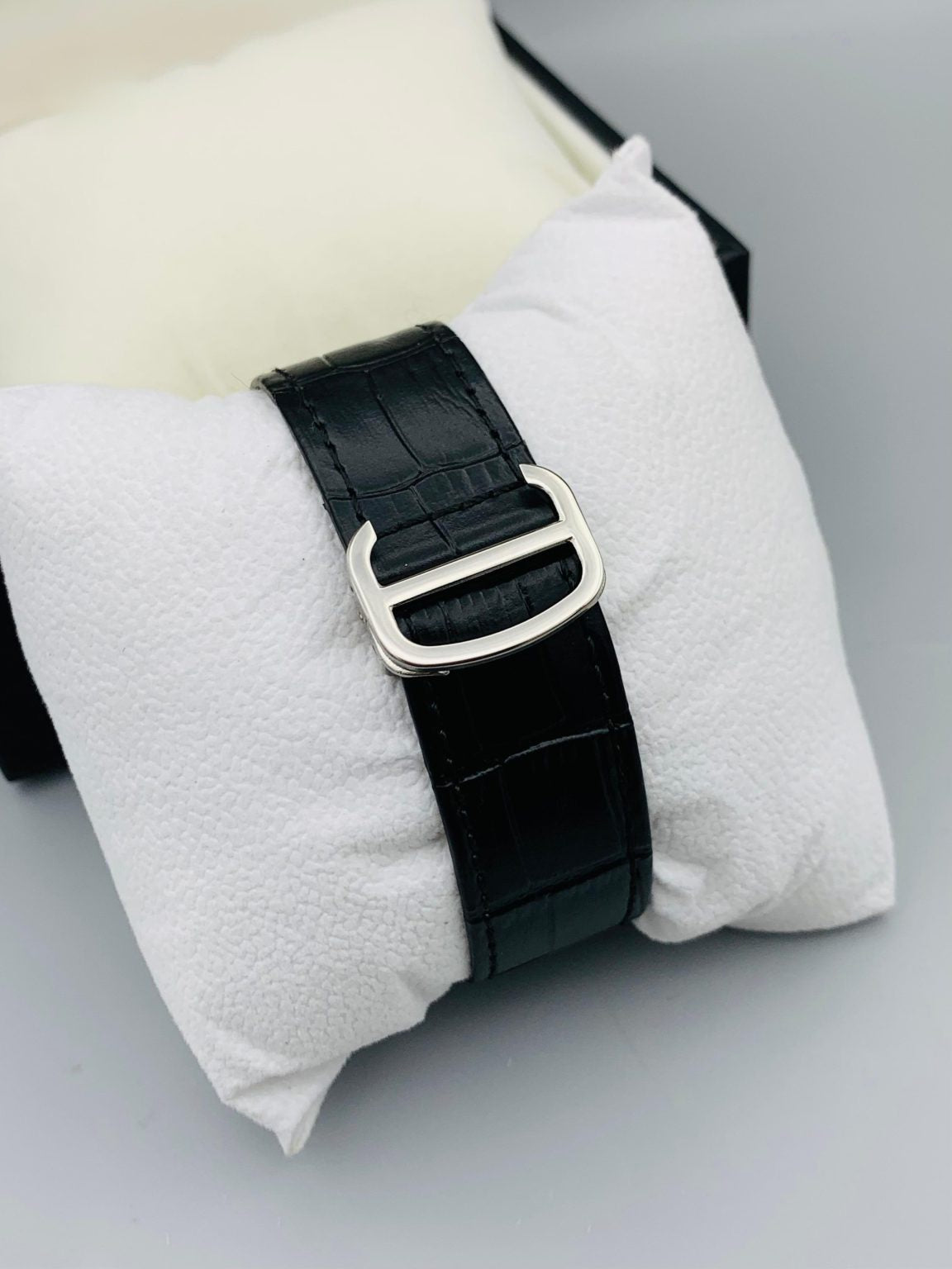 Cartier Square Design Strap Watch