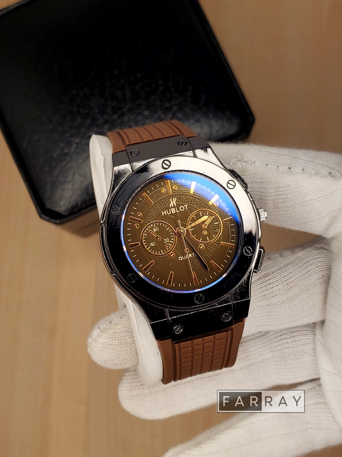 Hublot Geneve Silicone Strap Watch