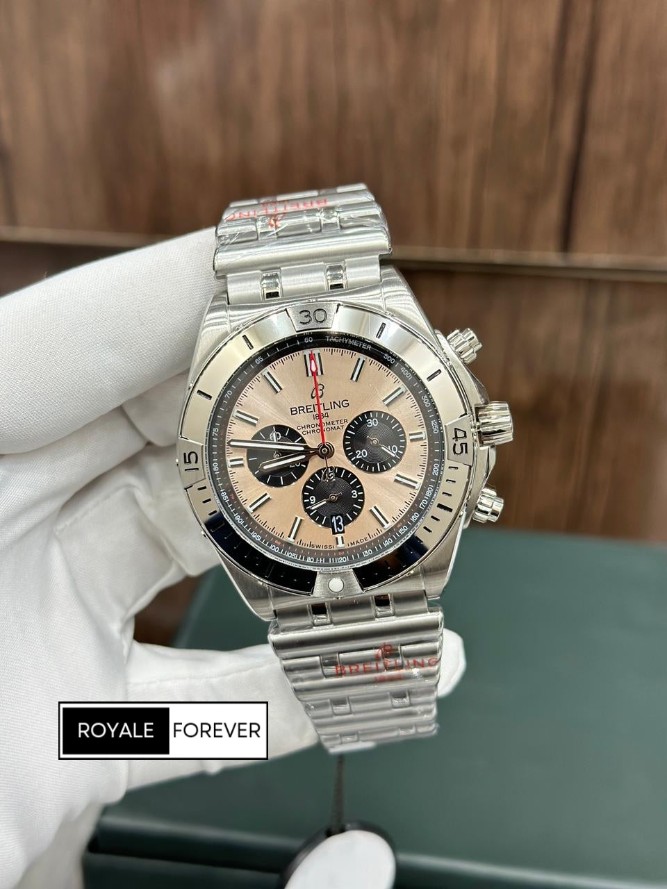 Breitling GMT Chronomat Chronograph Date Watch