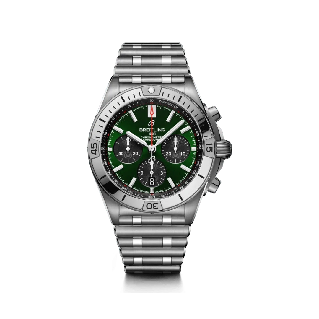 Breitling GMT Chronomat Chronograph Date Watch