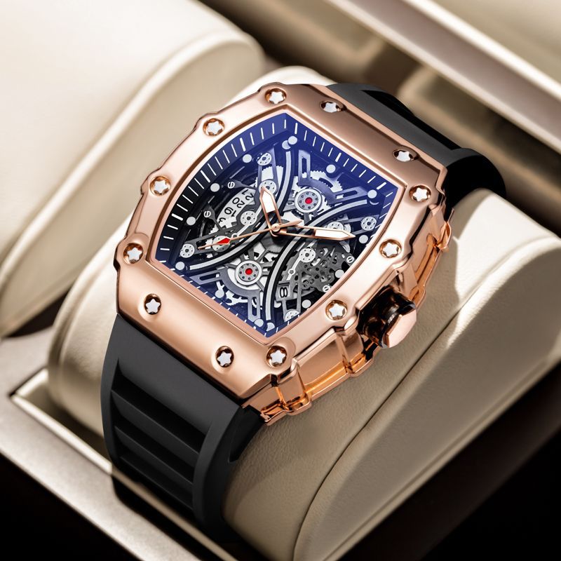 Premium Crystal Glass Watch