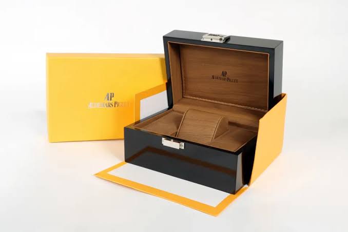 Automatic Audemers Piguet Rainbow Stones Rose Gold Blue