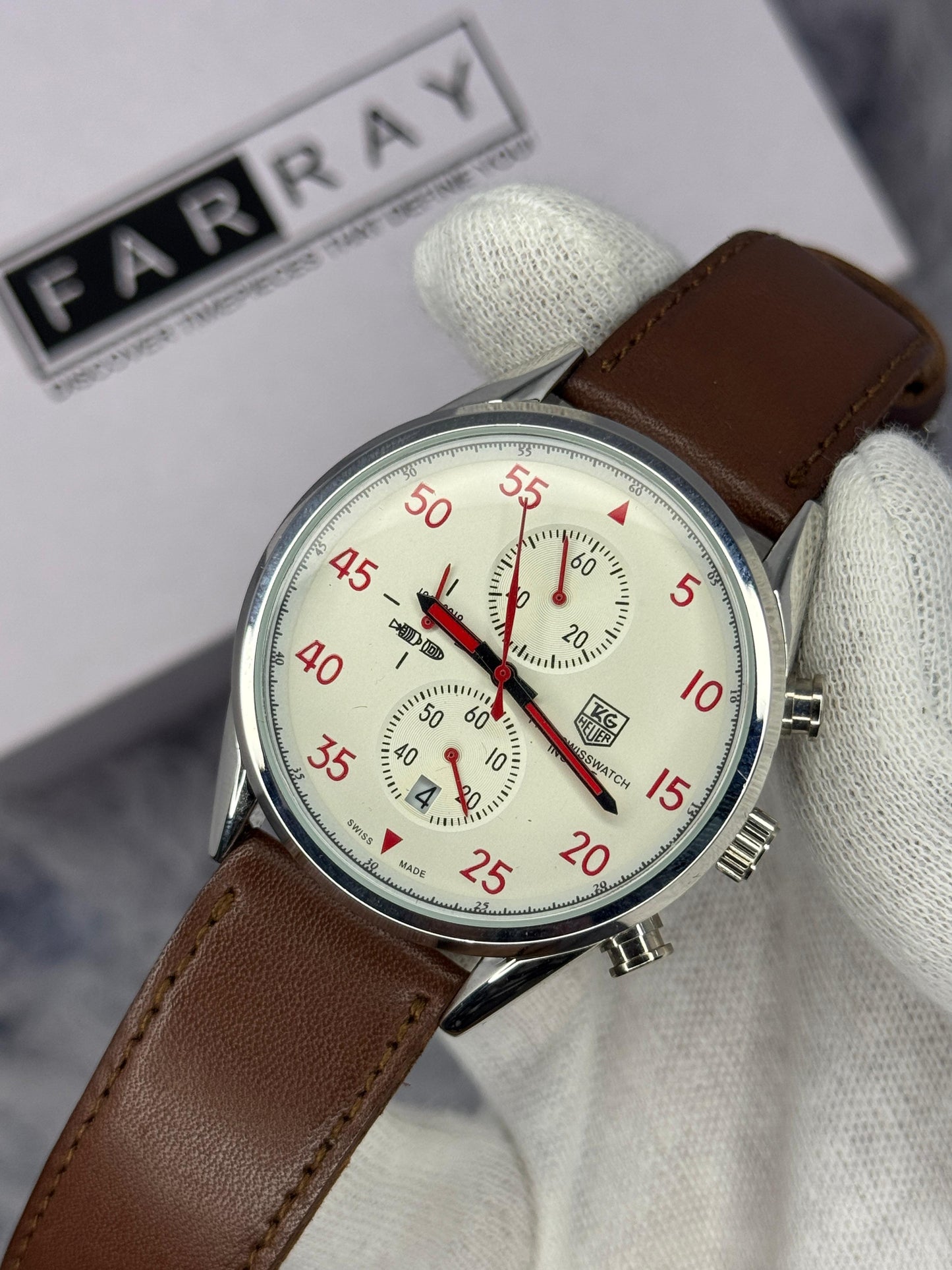 Tagheuer Chronograph Strap Watch