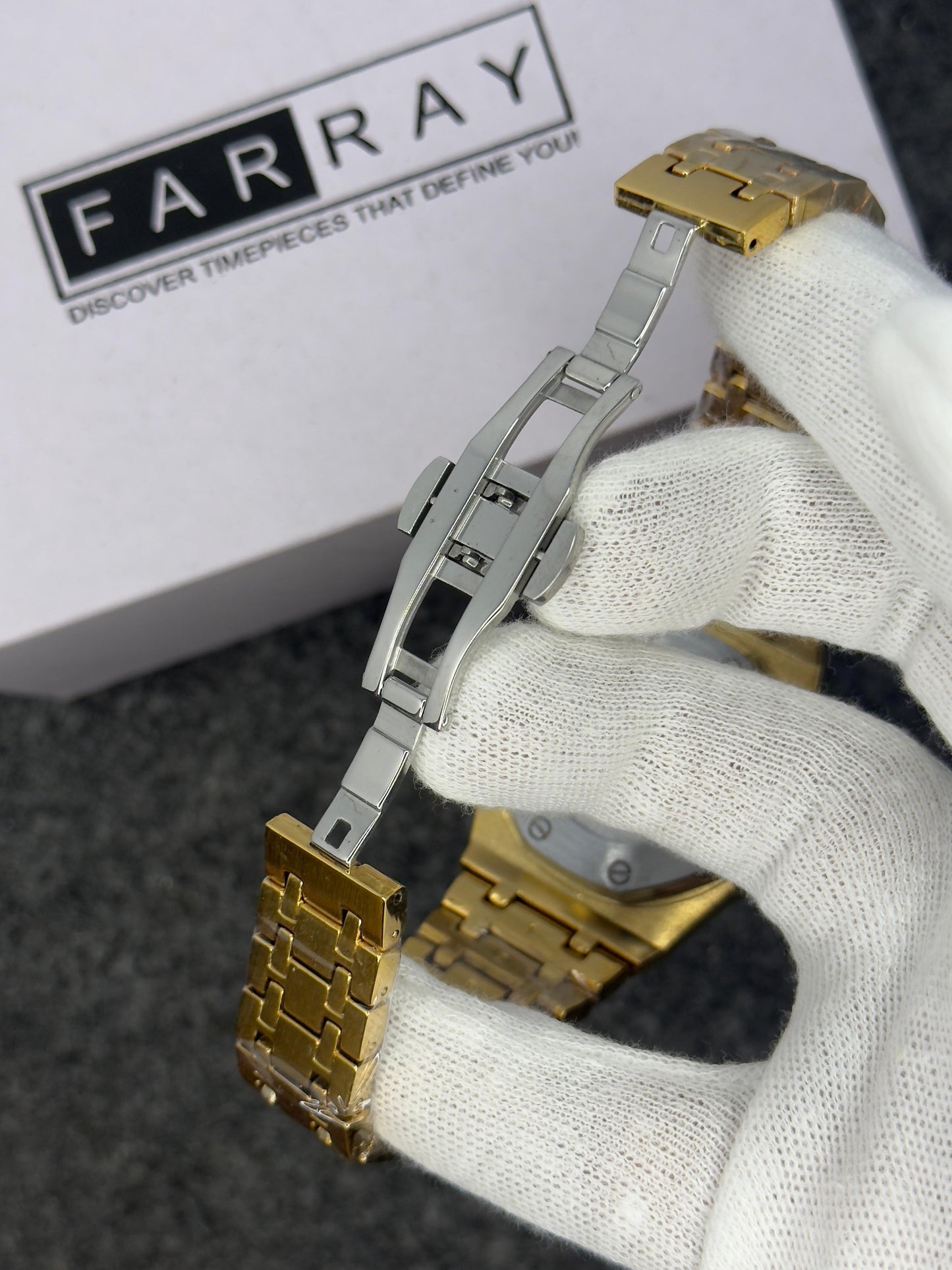 AP Chronographic Design Platinum Watch