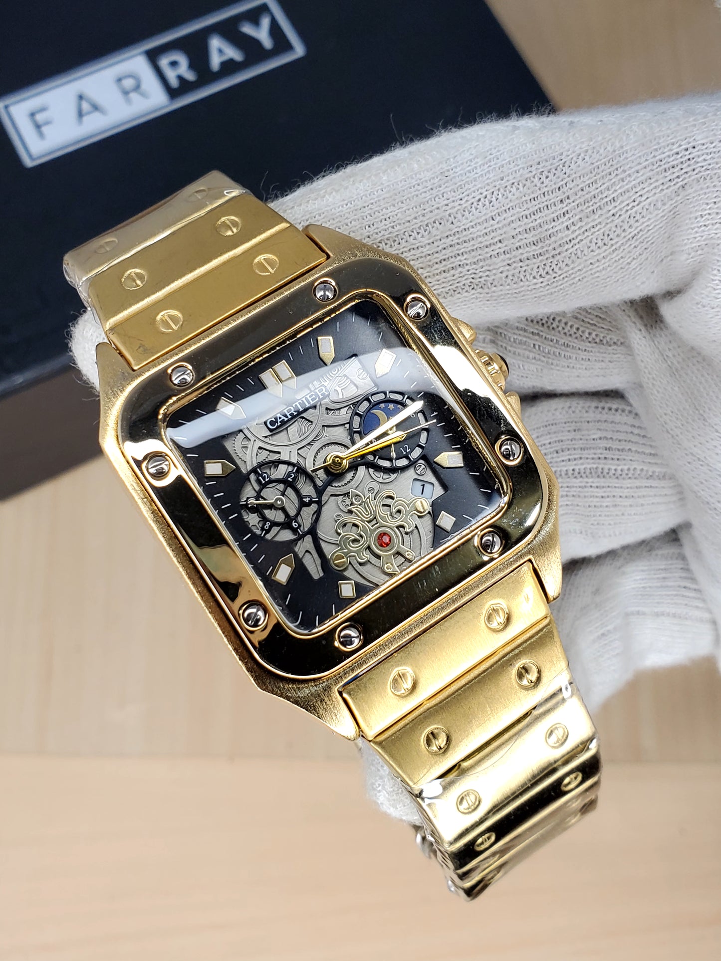 Cartier Skeleton Chain Watch