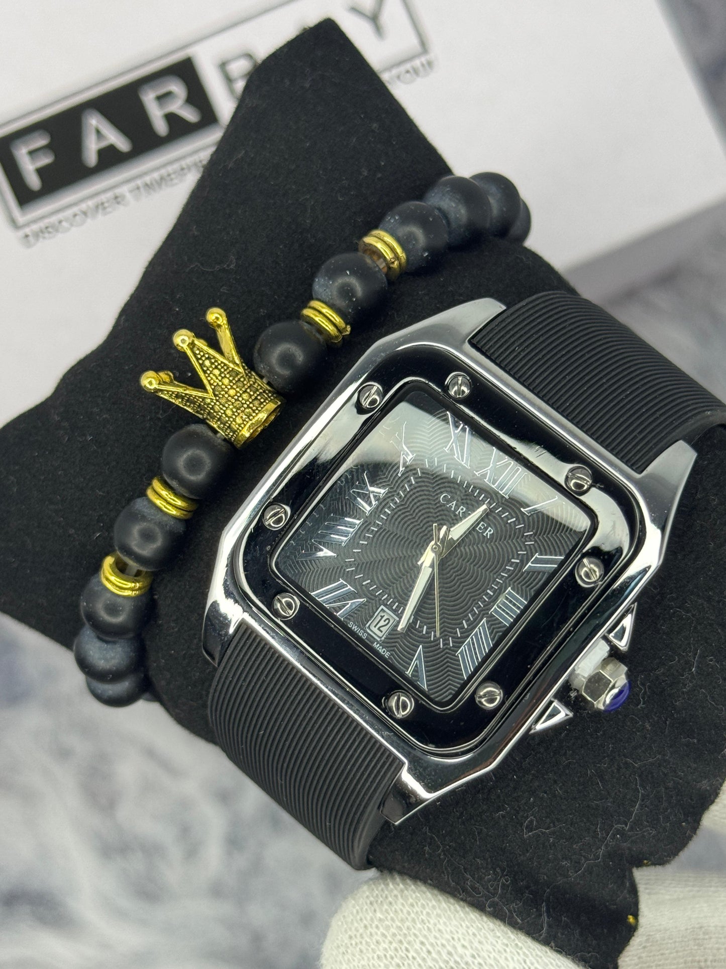 Cartier Santos Date Watch