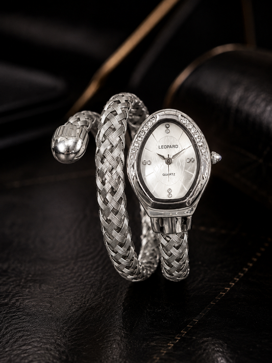 LEOPARD - SERPENTI STEEL WATCH