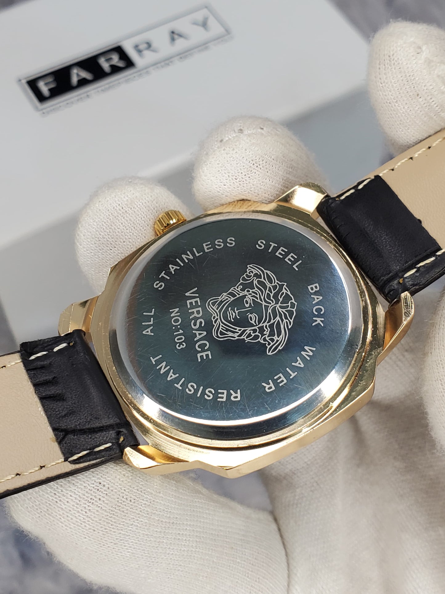 Versace Medusa Strap Watch