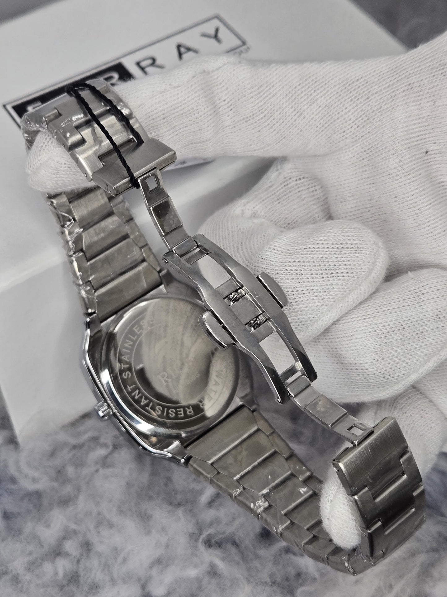 RICK Skeleton Design Date Watch