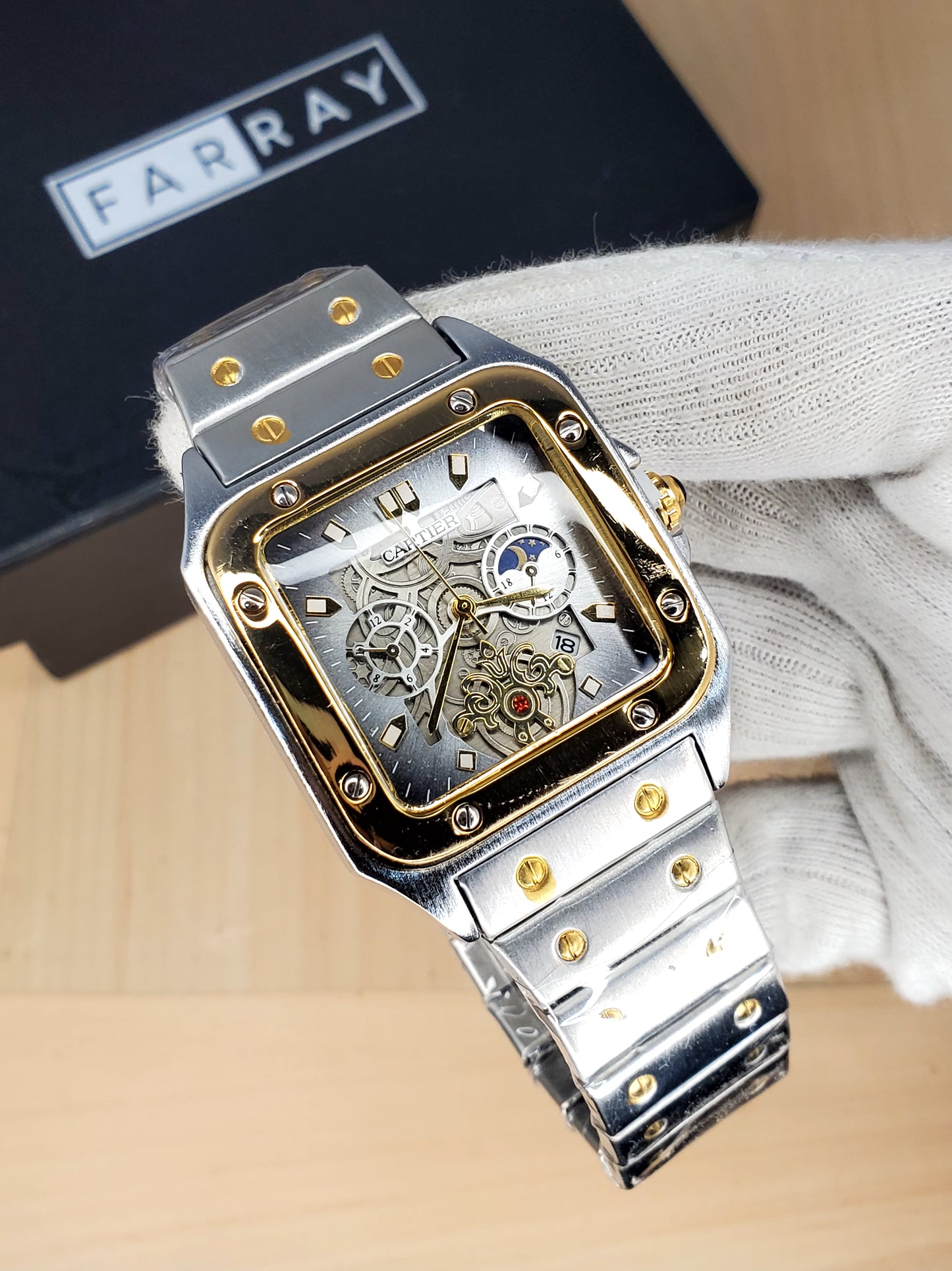 Cartier Skeleton Chain Watch