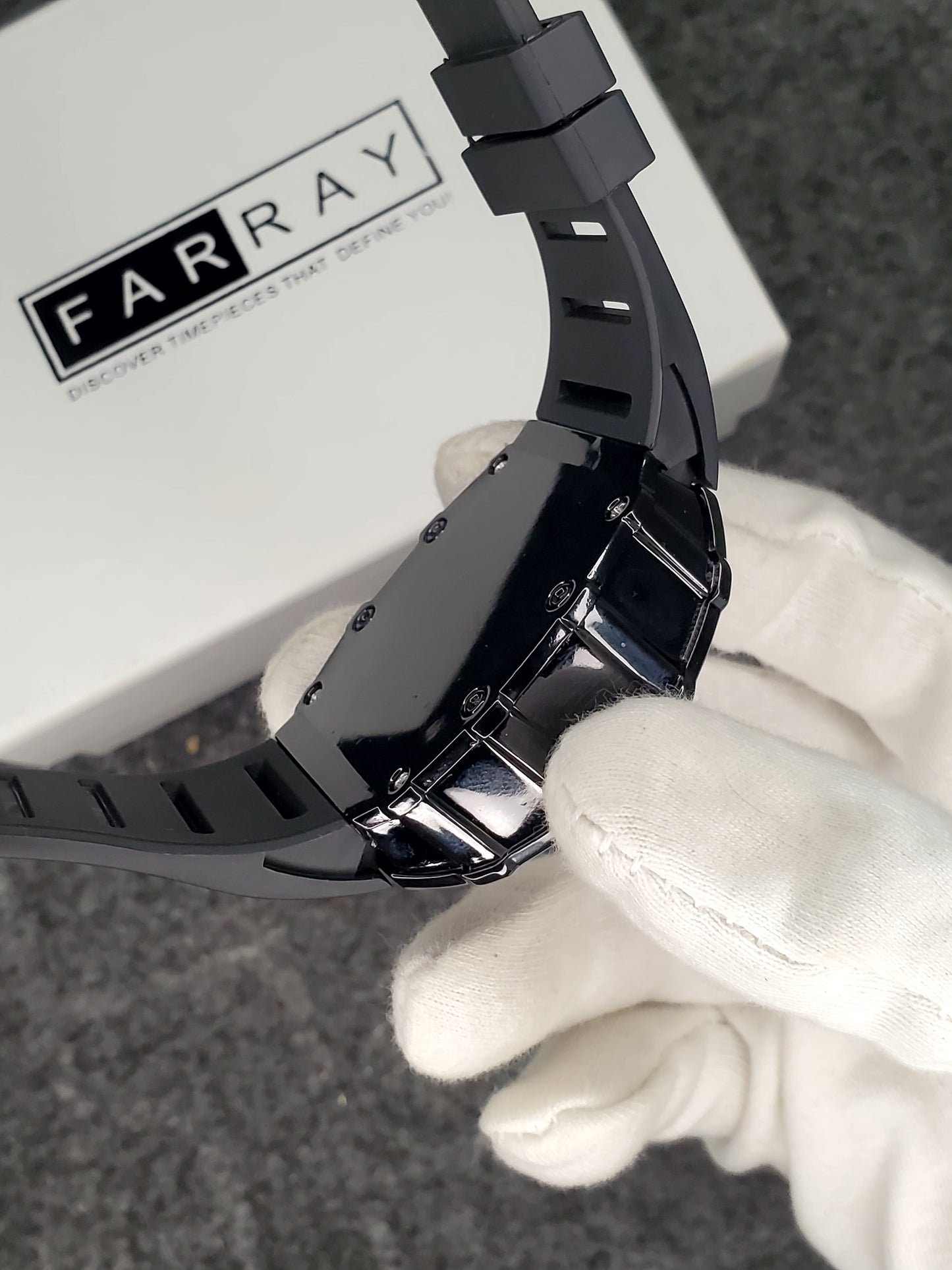 Premium Crystal Glass Watch