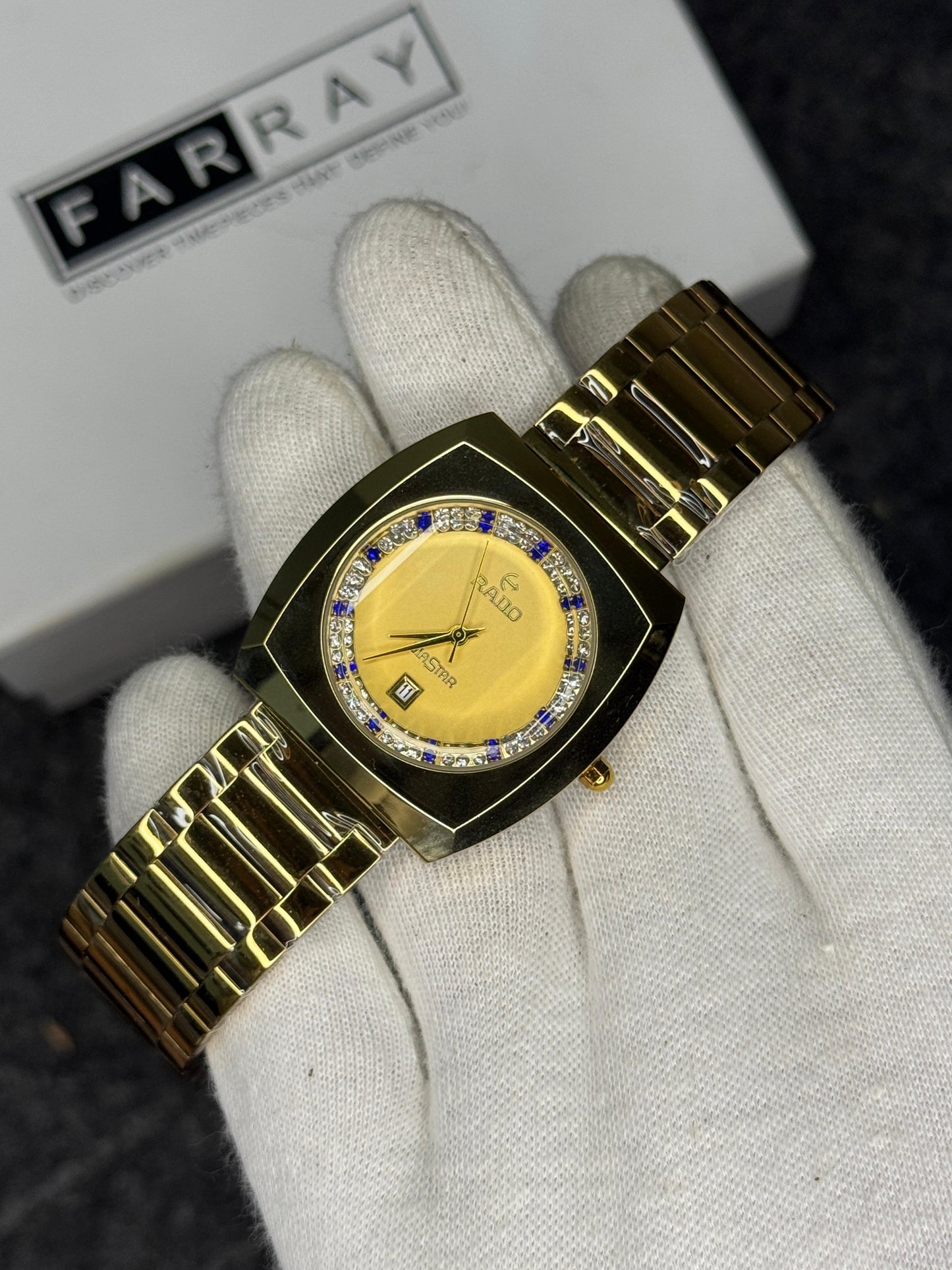 Rado Steel Date Chain Watch