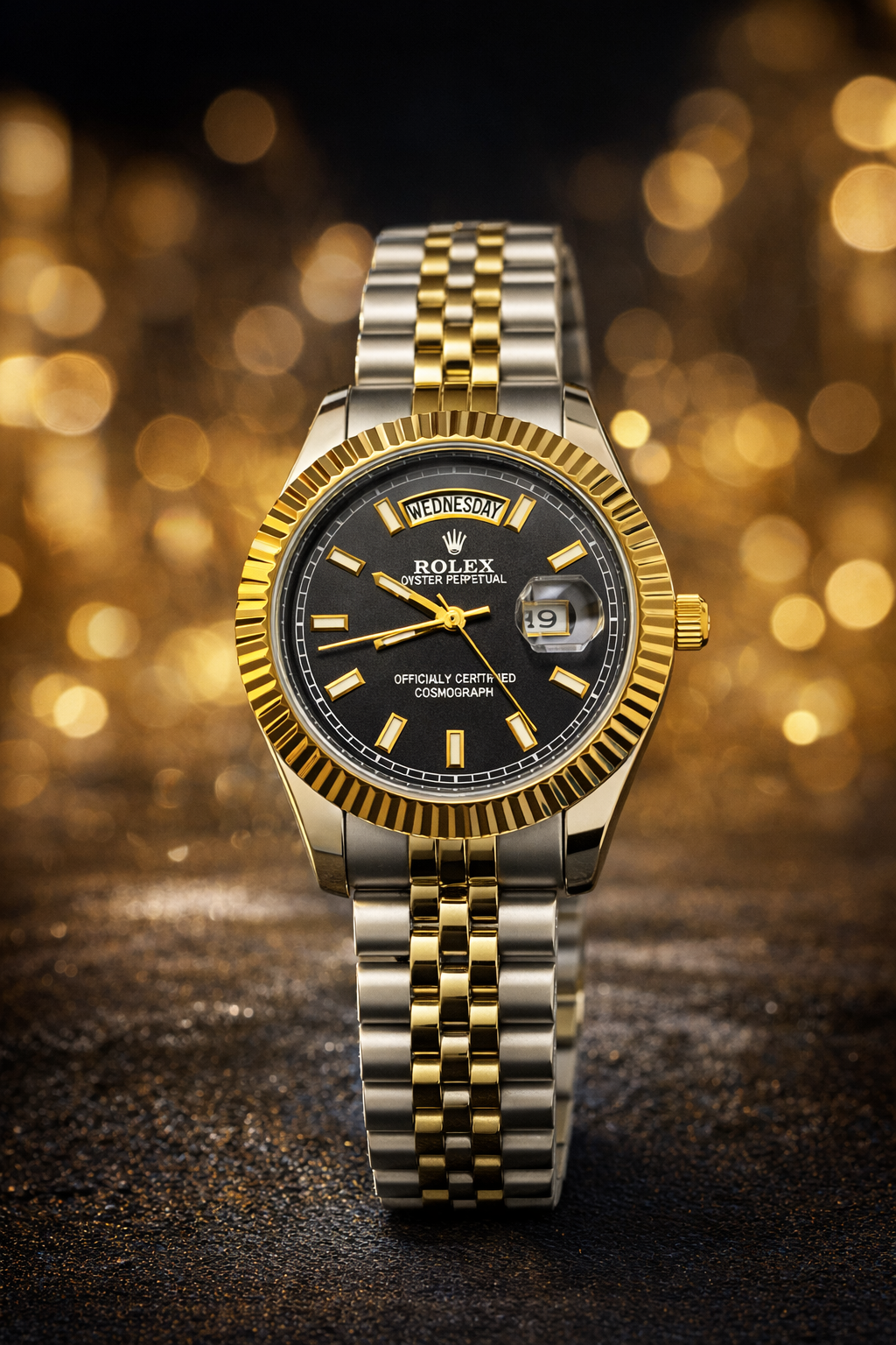 RLX - DAY DATE JUBILEE CHAIN WATCH