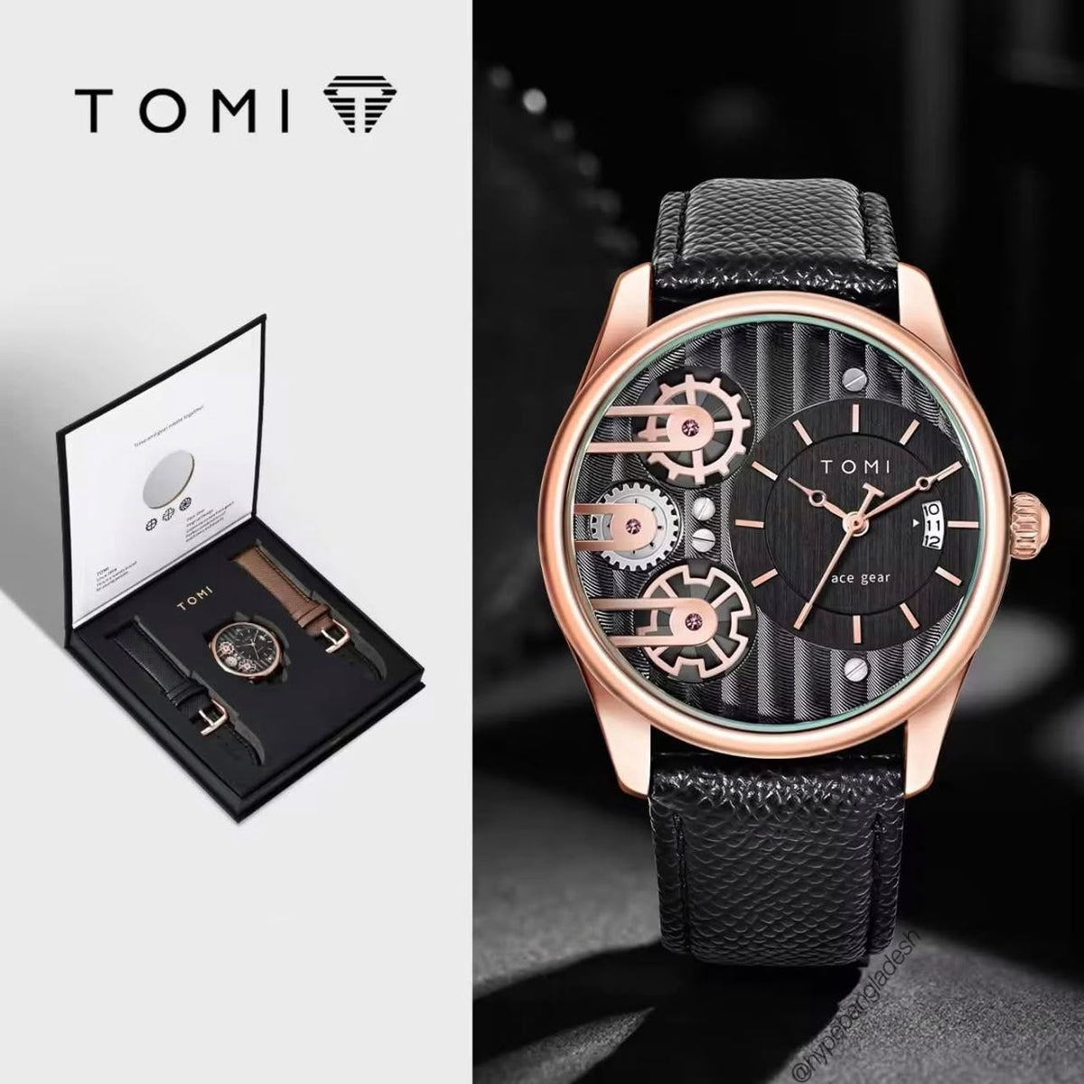 TOMI - FACE GEAR WATCH