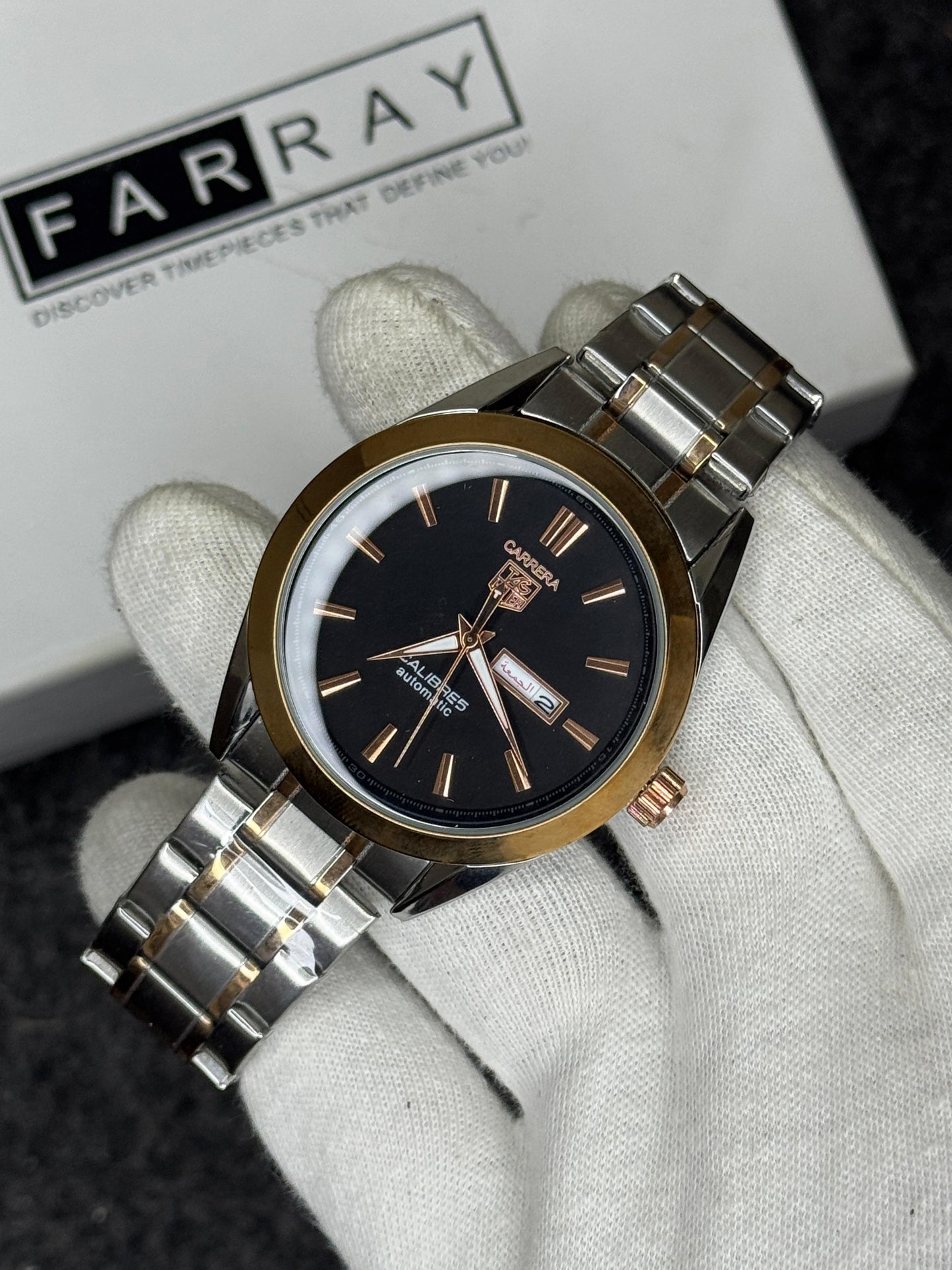 Carrera Calibre 5 Day-Date Chain Watch