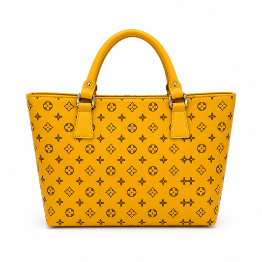 DIOR - 3-in-1 Yellow Tote Bag