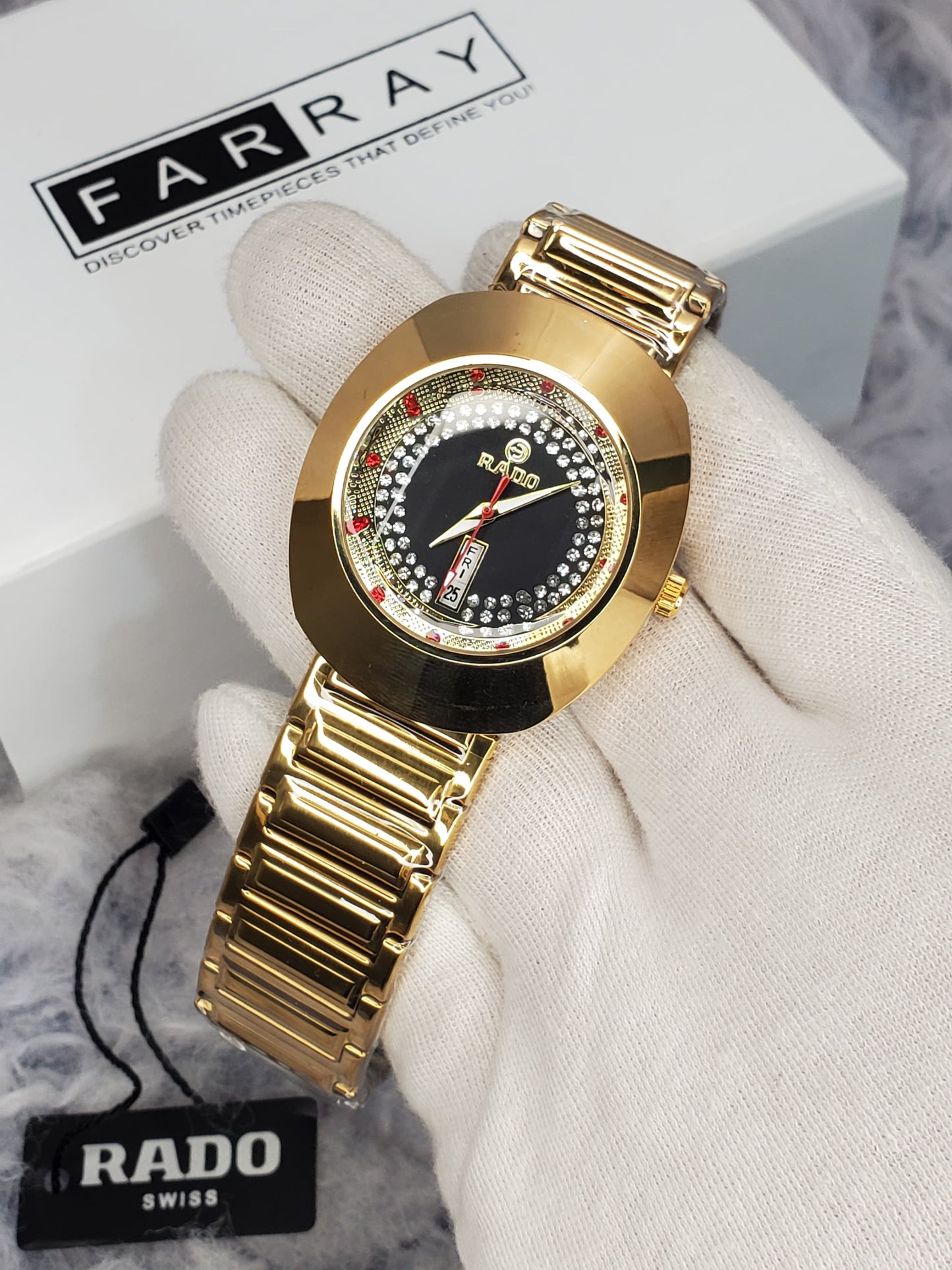 Rado Egg Dial Day-Date Watch