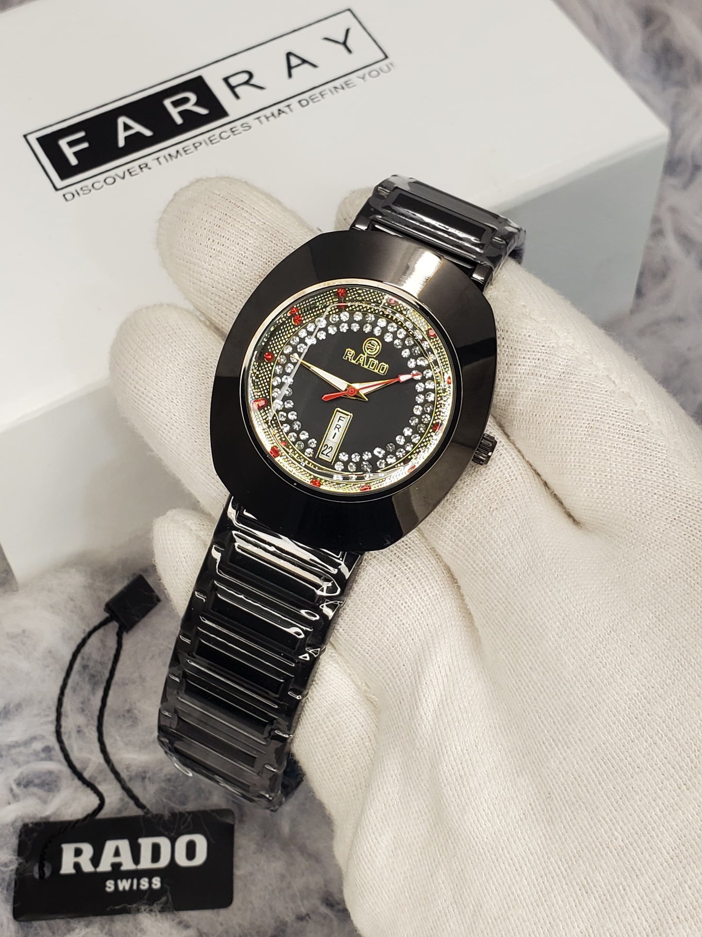 Rado Egg Dial Day-Date Watch