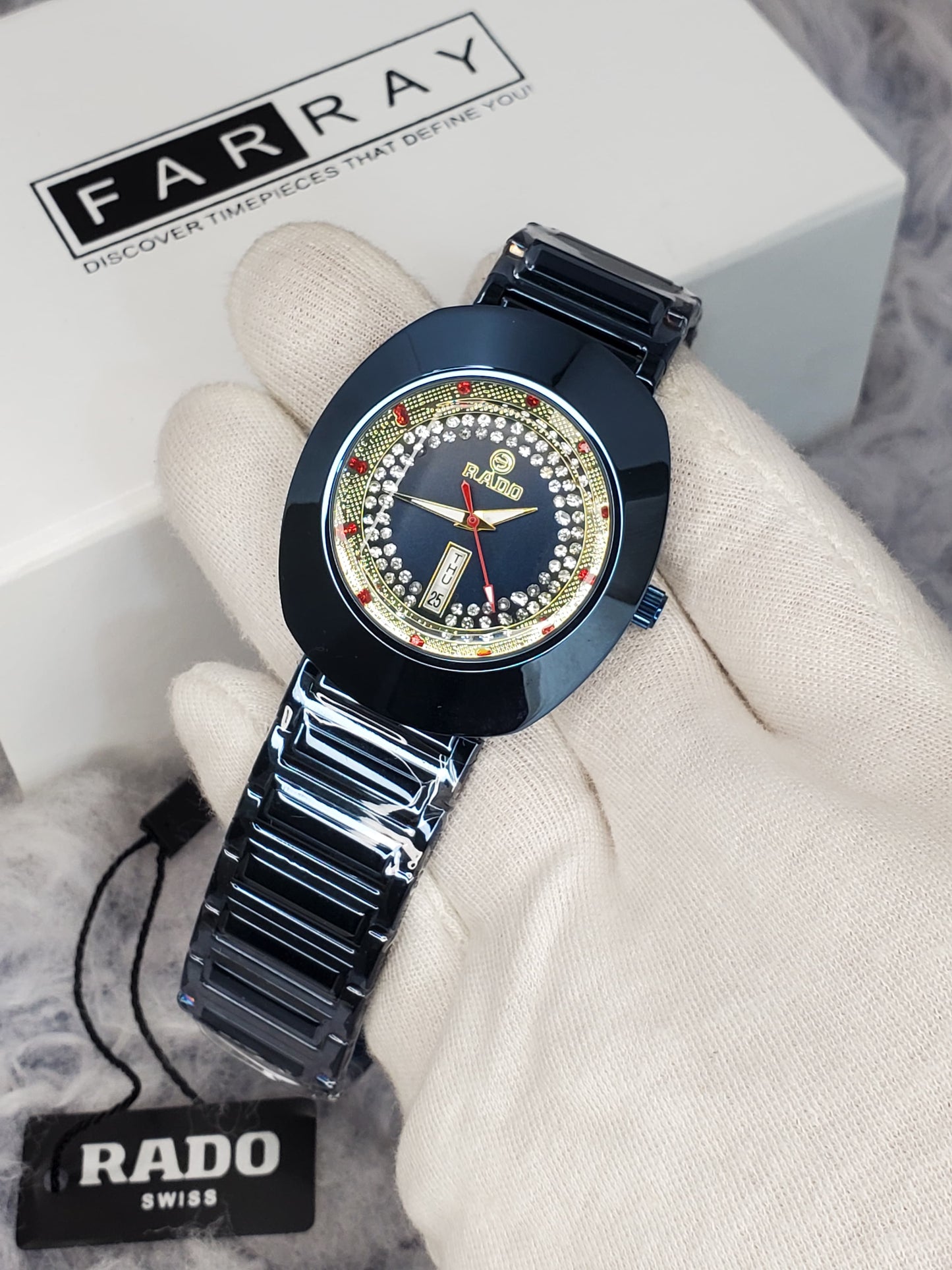 Rado Egg Dial Day-Date Watch