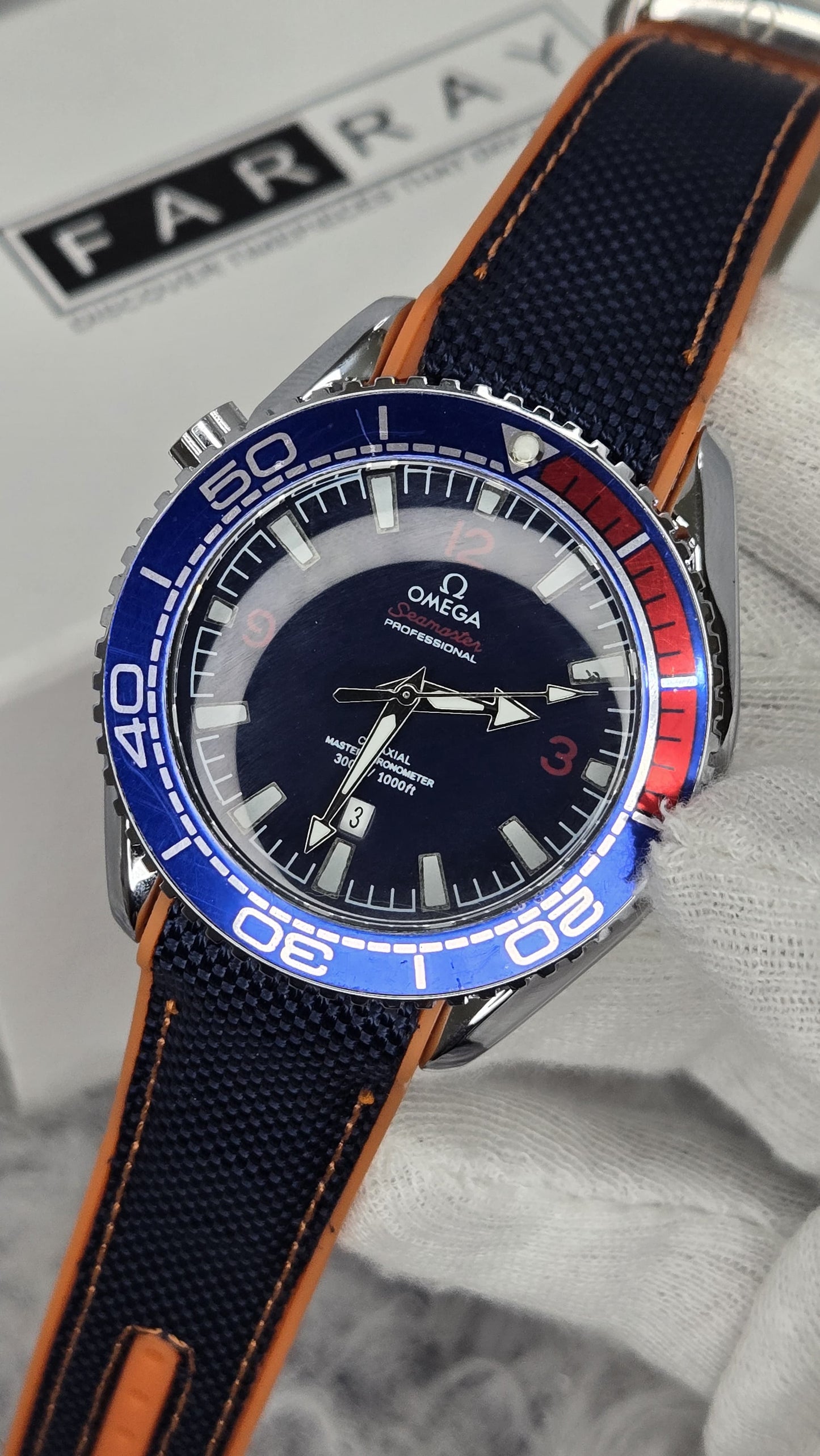 Omega Seamaster Strap Watch