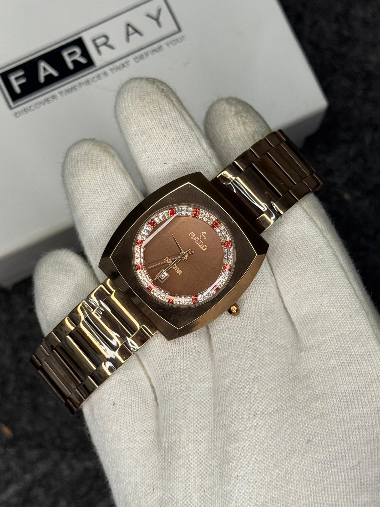 Rado Steel Date Chain Watch