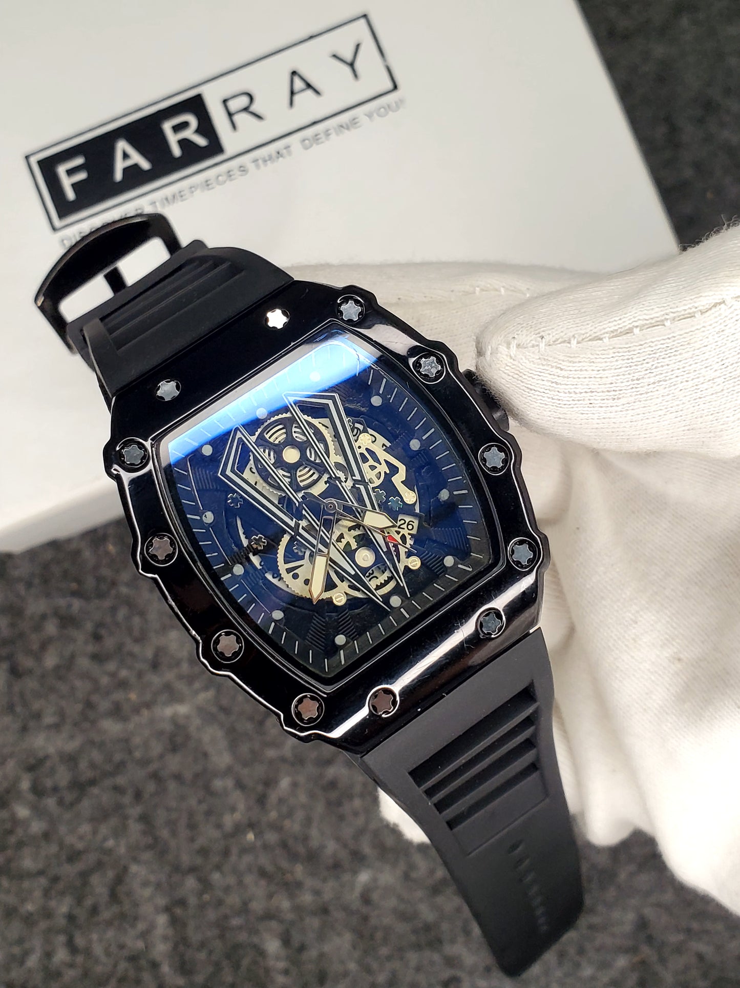 Premium Crystal Glass Watch