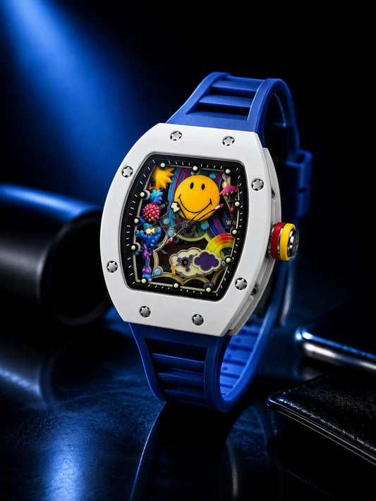 RM - SMILEY Strap Watch