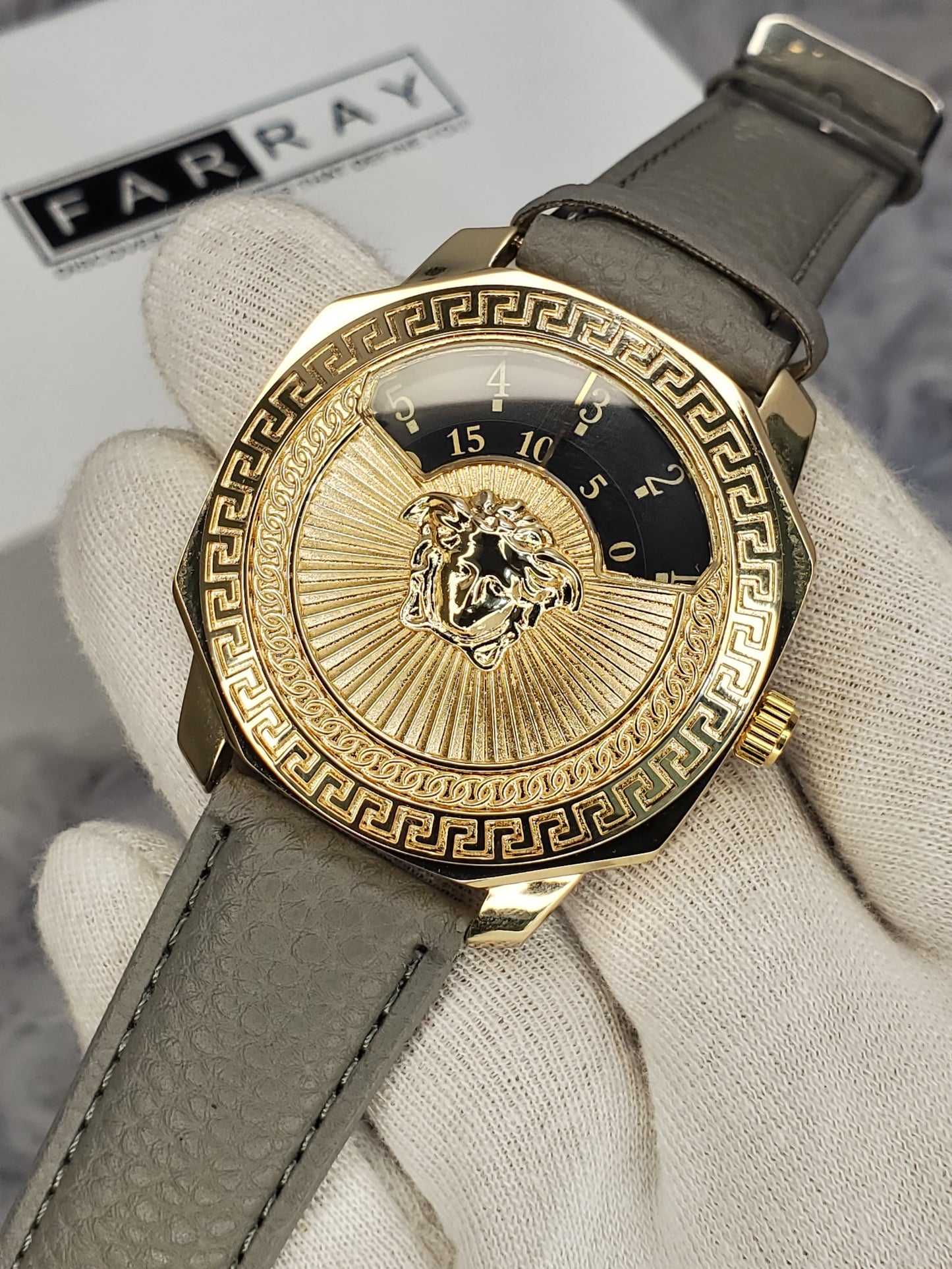 Versace Medusa Strap Watch