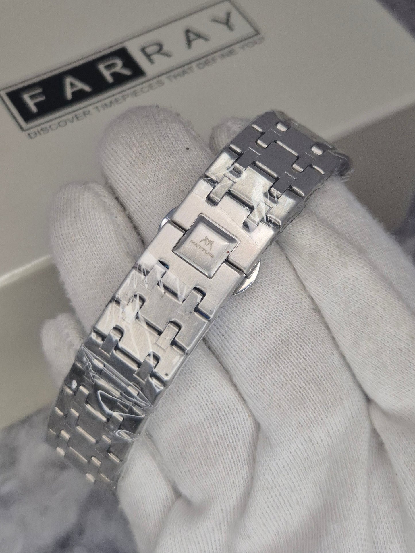 Matturi Chronograph Date Chain Watch