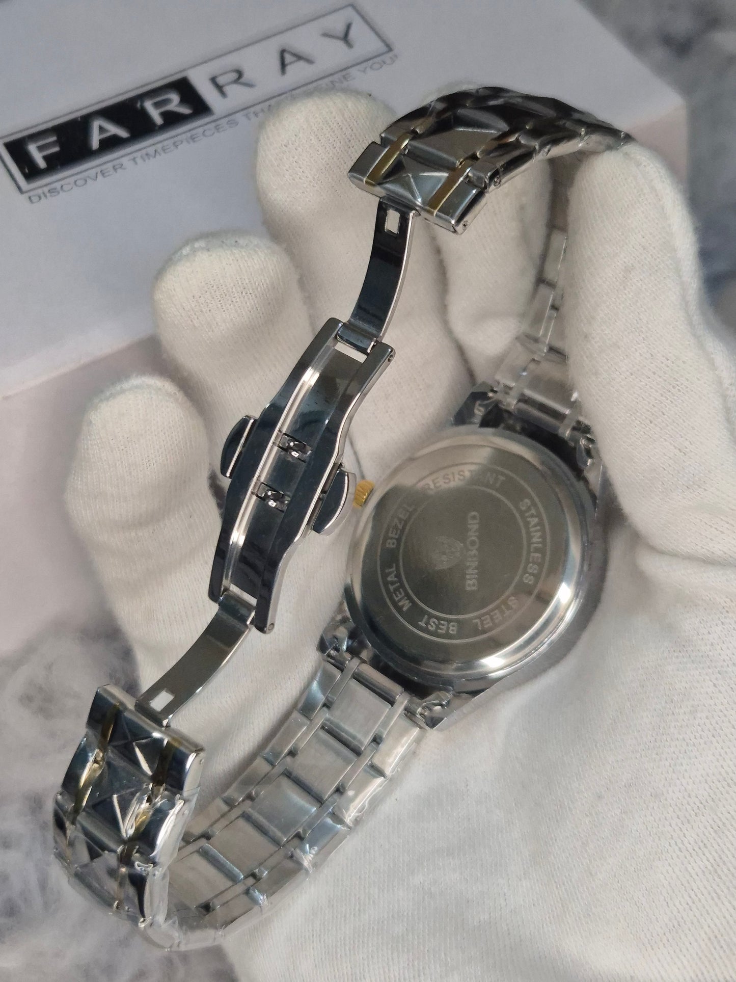 Binbond Diamond Chain Watch