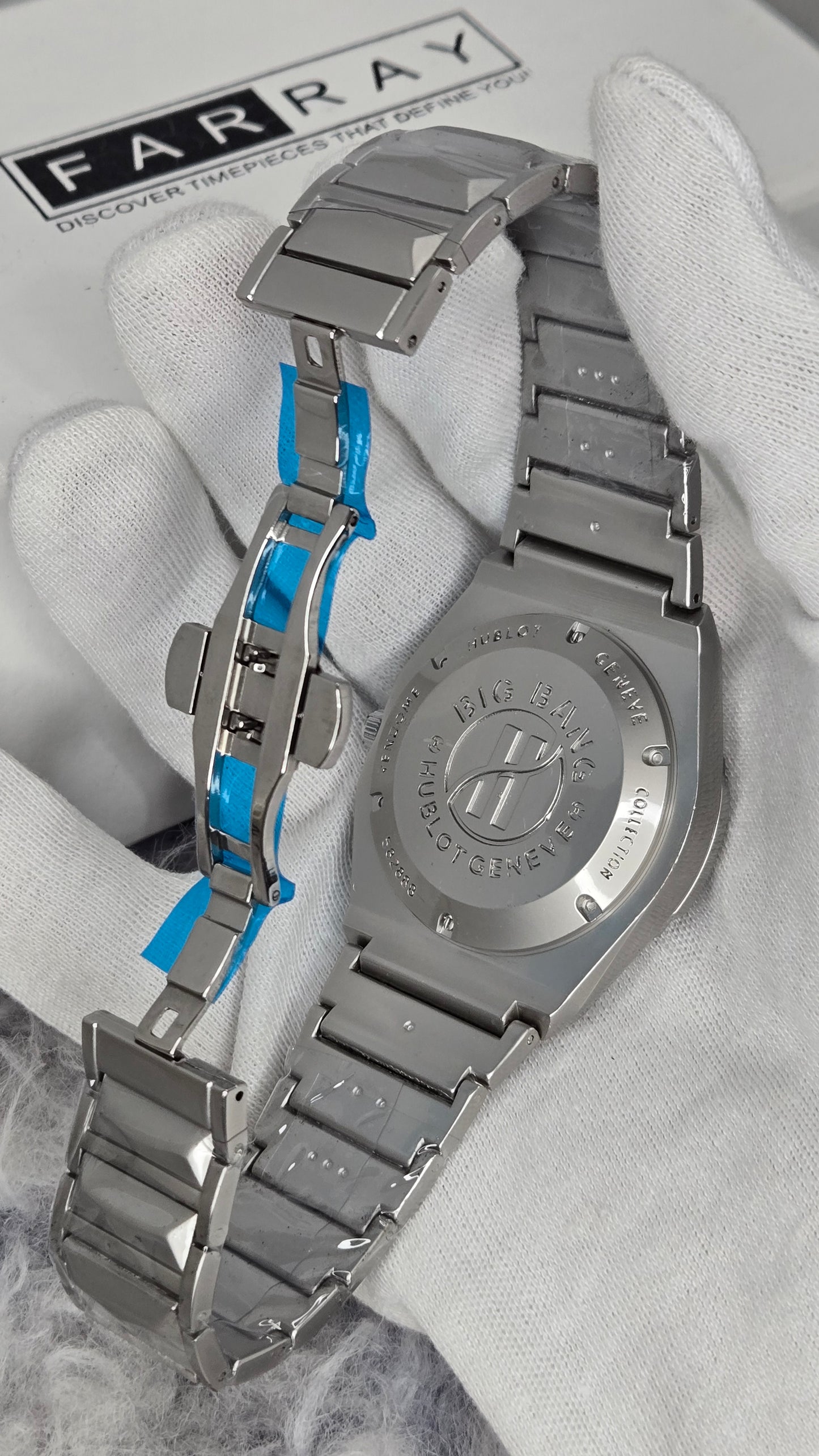Hublot Diamond Cut Date Watch
