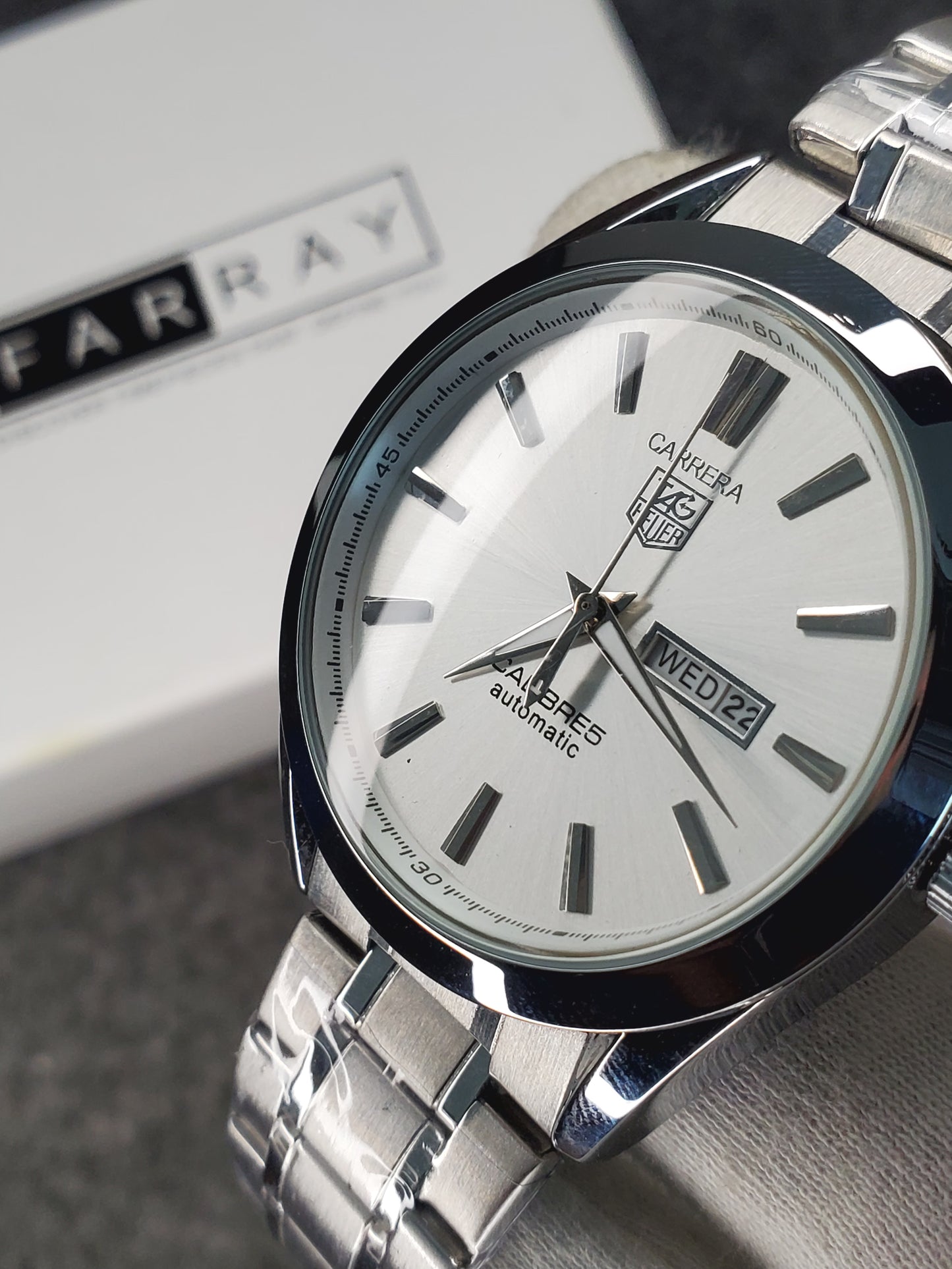 Carrera Calibre 5 Day-Date Chain Watch