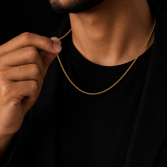 3mm Rope Gold Chain
