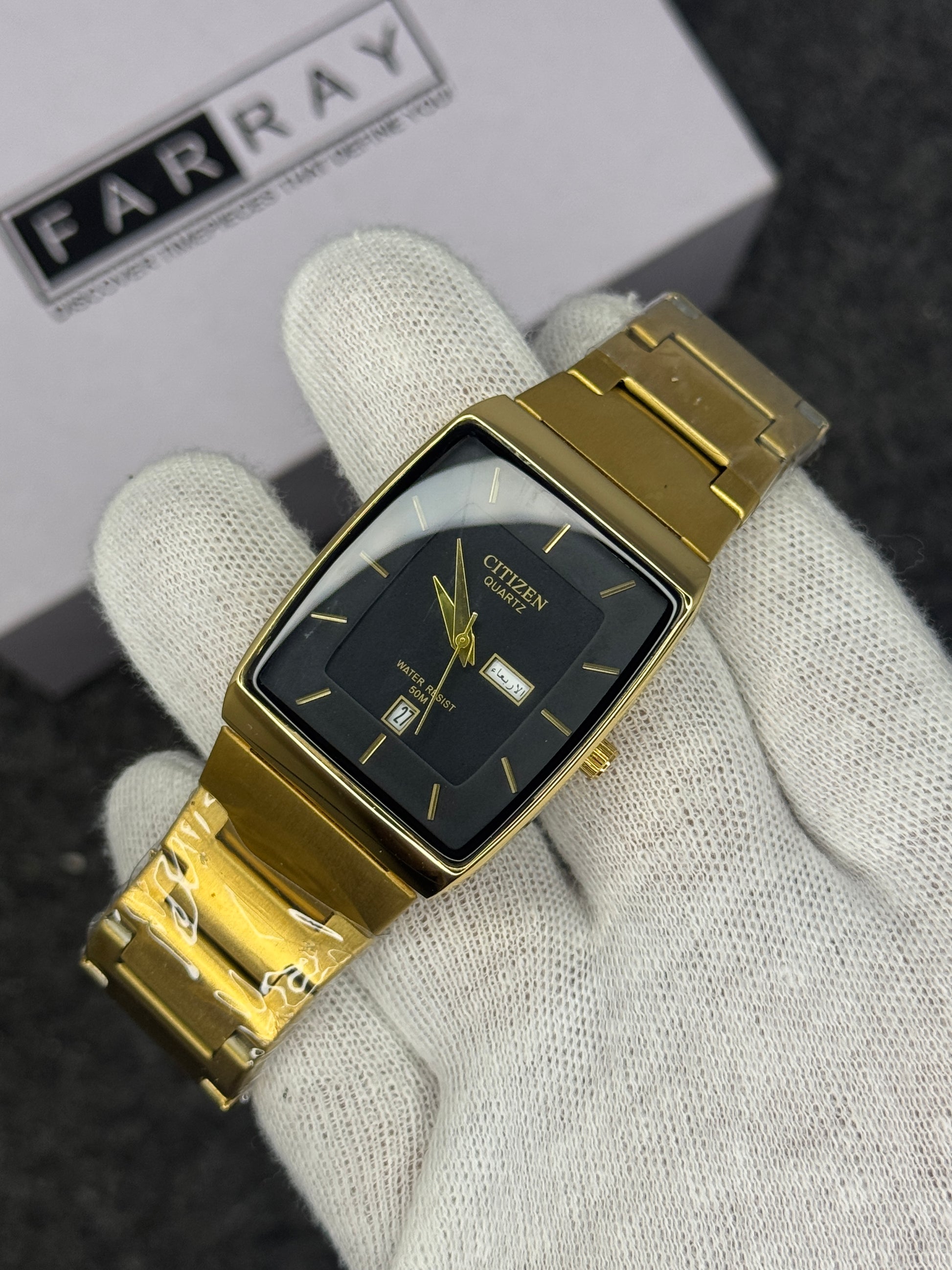 CITIZEN ECO DRIVE DAY-DATE WATCH