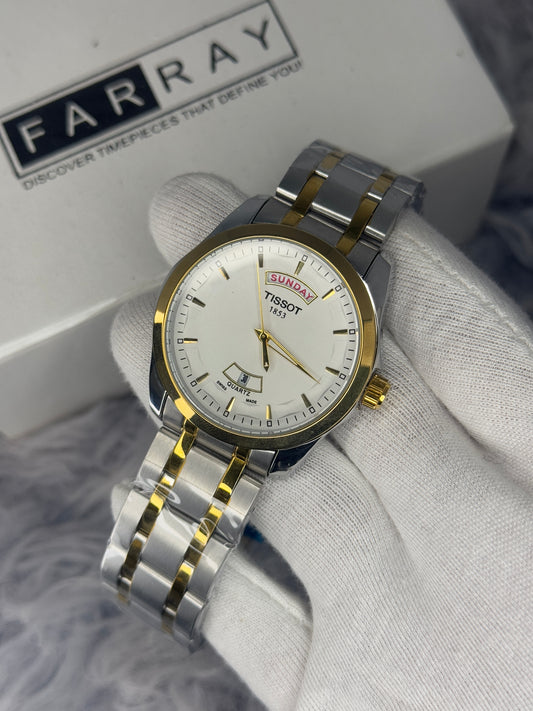 1 Piece Tissot Heavy Chain Watch