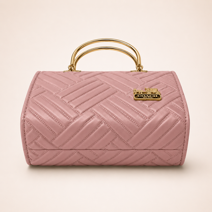 COACH - 2-in-1 Dusty Pink Top Handle Bag