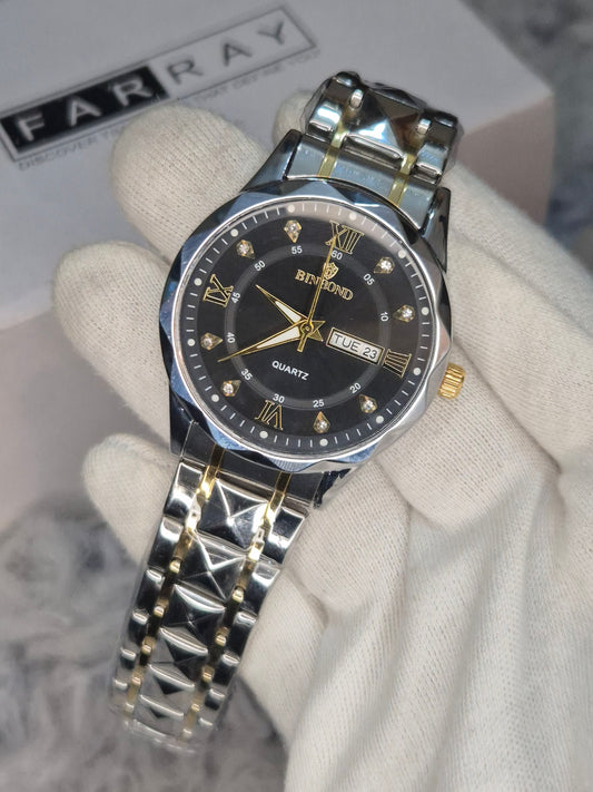 Binbond Diamond Chain Watch