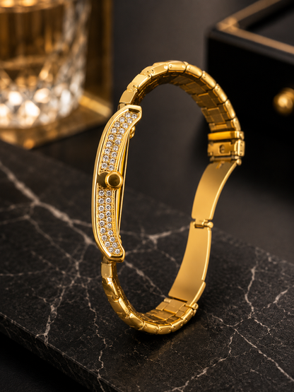 Swiss Iced Chain Watch