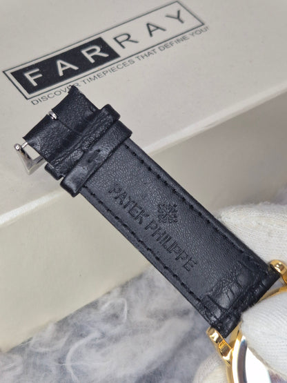 Patek Philippe Mesh Leather Watch