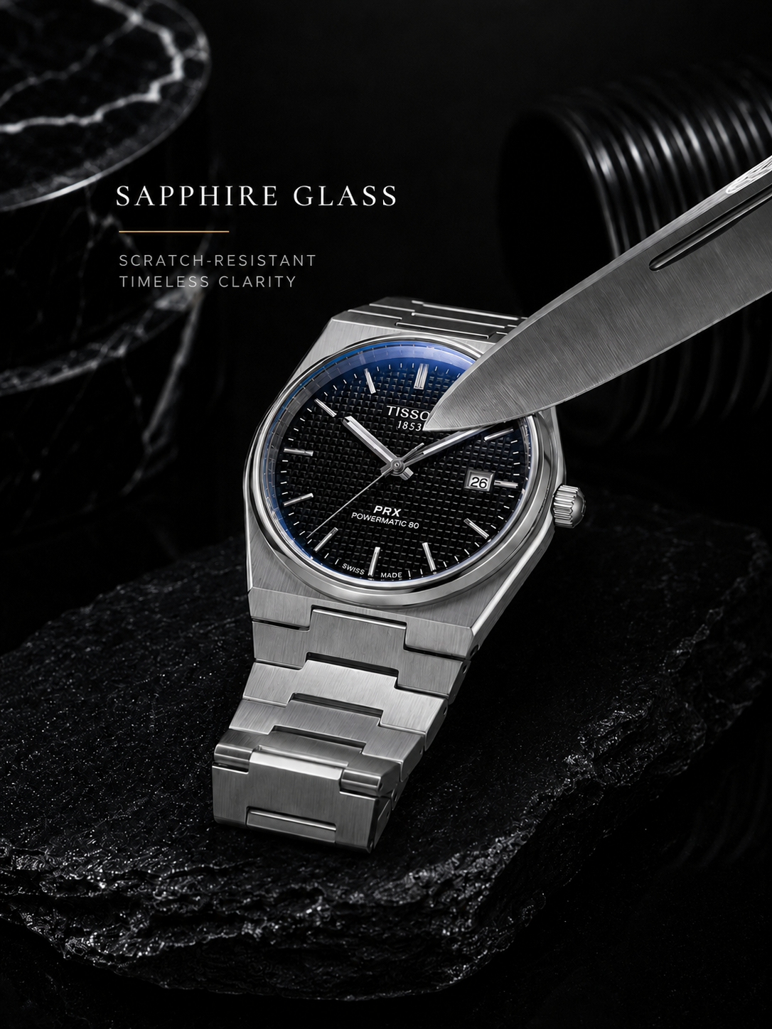 TISSOT - PRX SANBURST DIAL