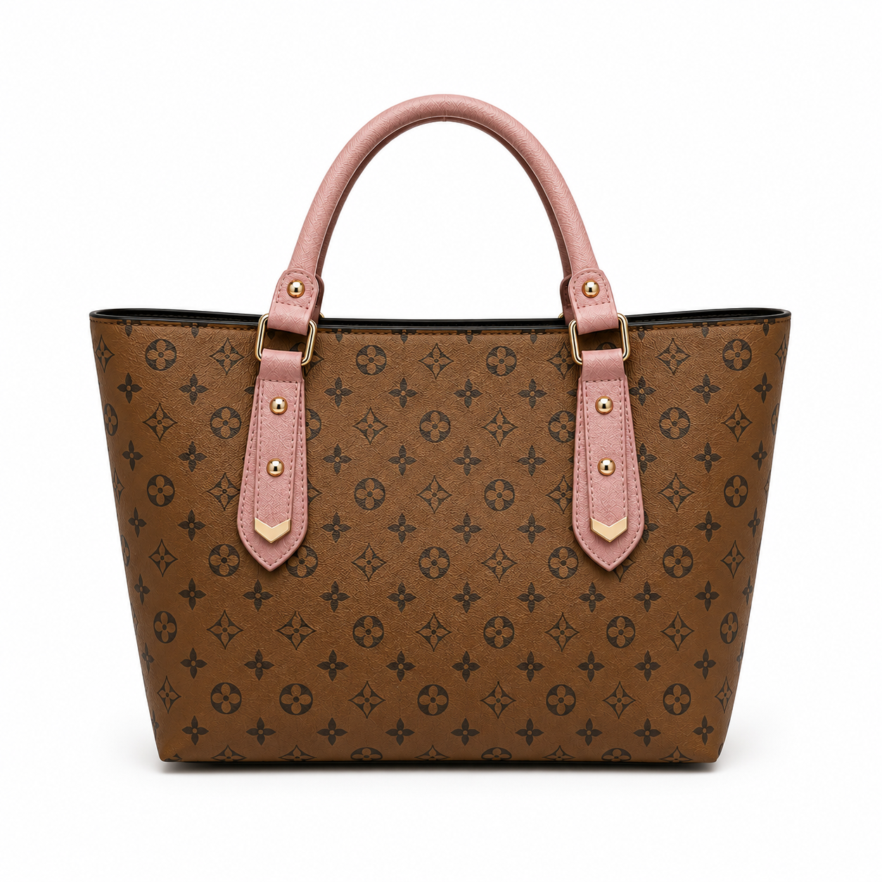 DIOR - 3-in-1 Brown Pink Tote Bag