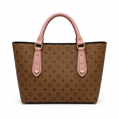 DIOR - 3-in-1 Brown Pink Tote Bag