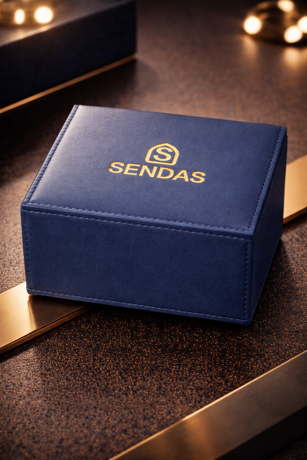 SENDAS - Chronograph Date Chain Watch