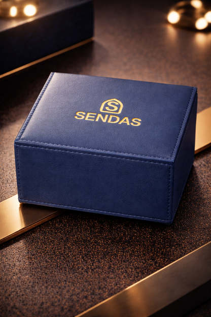 SENDAS - Chronograph Date Chain Watch